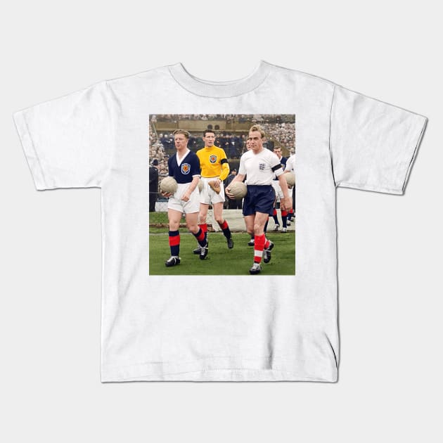 Scotland v England Kids T-Shirt by AndythephotoDr